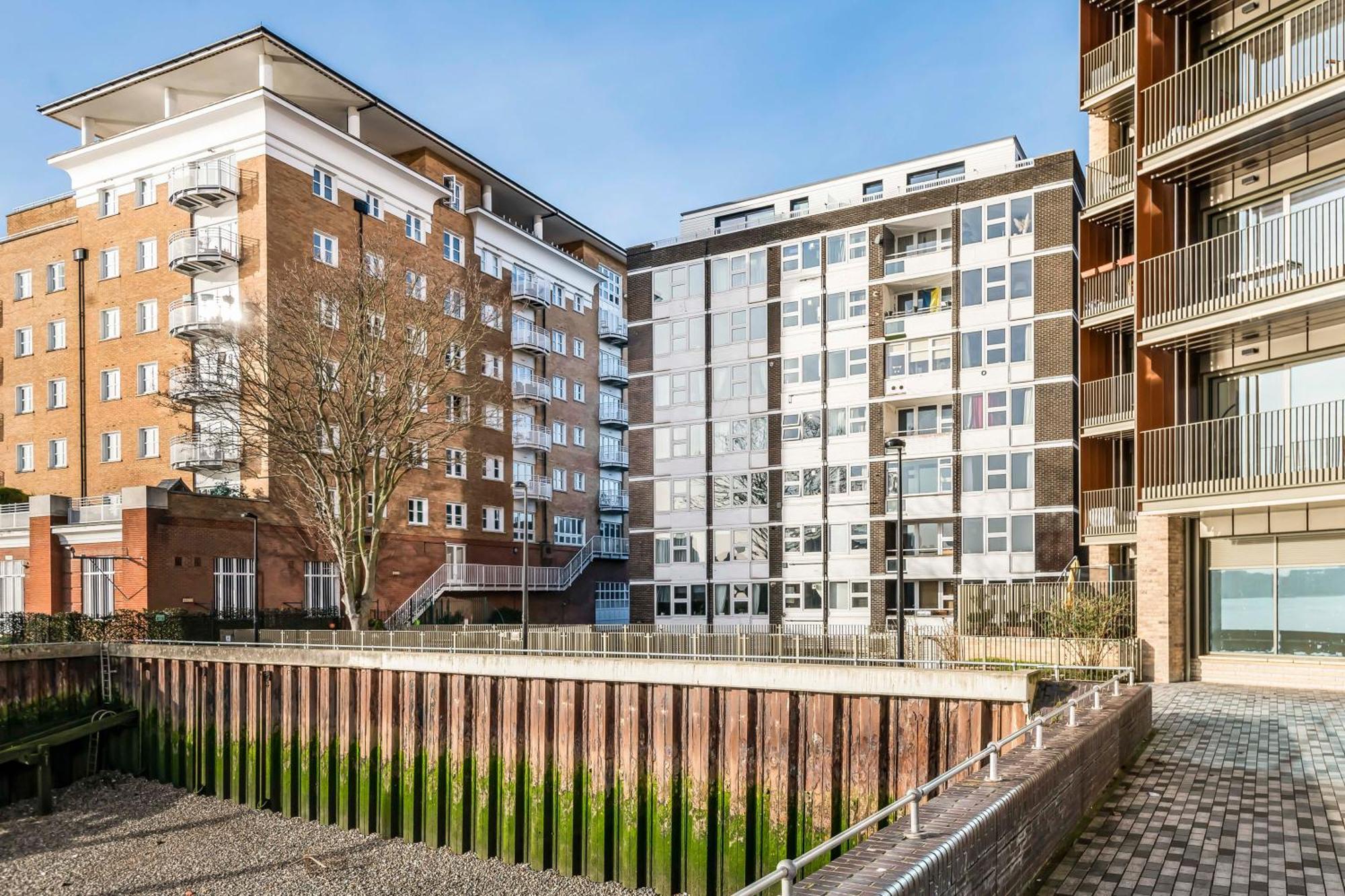 Stunning Massive Bedroom +Direct Thames River View Londra Esterno foto